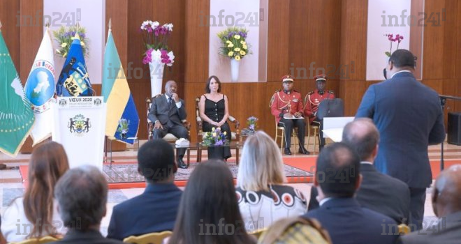 Ali Bongo reçoit les vœux des diplomates en poste au Gabon