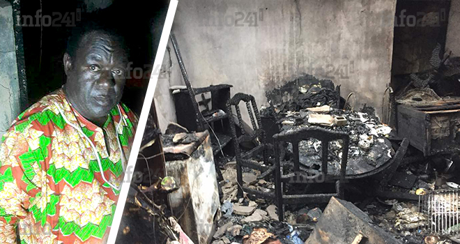 Le domicile d’un opposant au régime d’Ali Bongo ravagé par les flammes à Port-Gentil