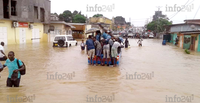 Libreville une nouvelle fois victime de fortes pluies diluviennes !