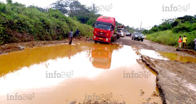 Le gouvernement gabonais promet encore la reprise des travaux de l’axe PK12-PK105 pour le 12 mars !
