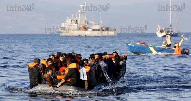 La marine libyenne sauve 301 immigrants dont l’embarcation dérivait en mer