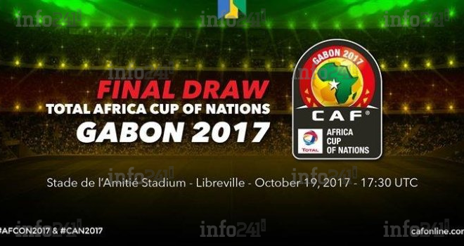 CAN 2017 au Gabon : la composition des groupes sera connue ce mercredi