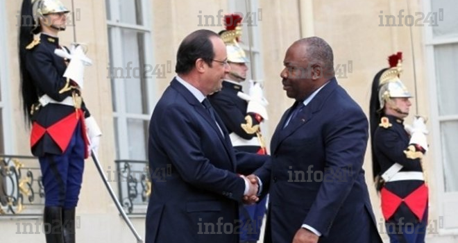 Ali Bongo sollicite l’appui de François Hollande pour sa réélection en 2016