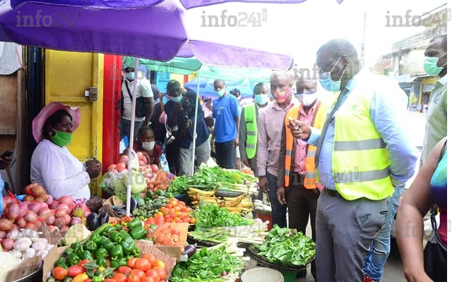 Mesures barrières : la mairie de Libreville sensibilise les commerçants
