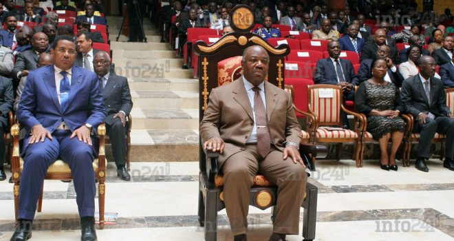 Le mega-fauteuil présidentiel d’Ali Bongo lors de la rentrée de la Cour constitutionnelle