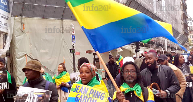 Les Gabonais ont marché pour la 63e fois à Paris contre le « hold up » électoral d’Ali Bongo