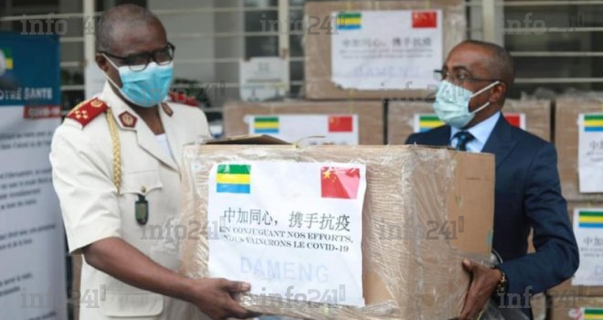 Le ministère gabonais du Pétrole offre 50 000 masques chinois au Copil Coronavirus