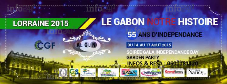Fête nationale 2015 : les associations gabonaises de l’est ont célébré le 17 août à Nancy (France)