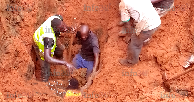 Un employé gabonais de Sinohydro enseveli dans une fosse de chantier de 8 mètres