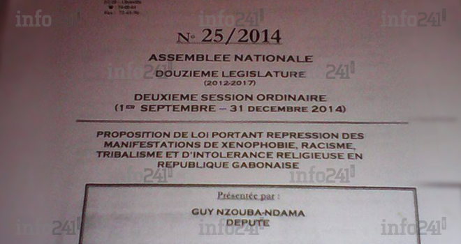 Un projet de loi controversé pour punir les discriminations sociales, raciales et religieuses au Gabon