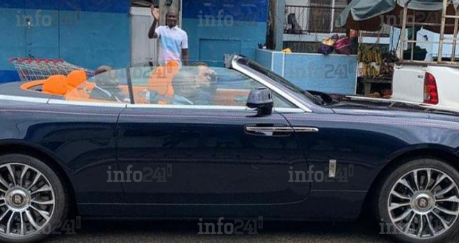 Ali Bongo n’arrive même plus à conduire sa Rolls Royce grand luxe !