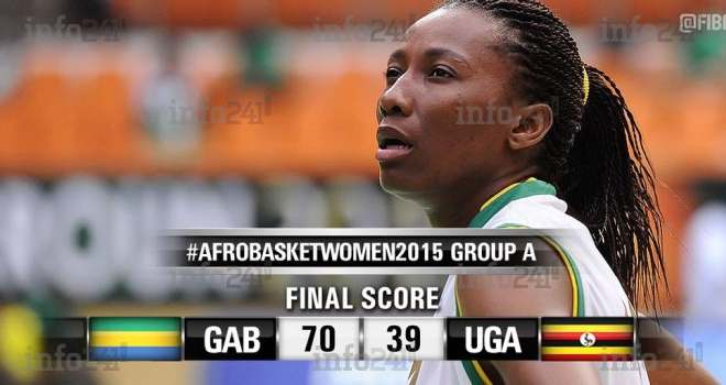 Les Panthères du Gabon dévorent l’Ouganda en ouverture de l’AfroBasket féminin 2015