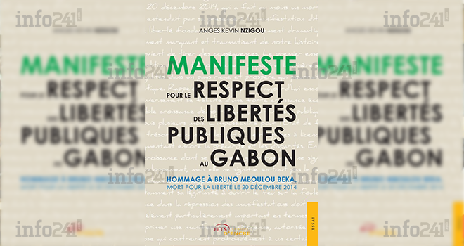 Kevin Nzigou commet un Manifeste pour le respect des libertés publiques au Gabon
