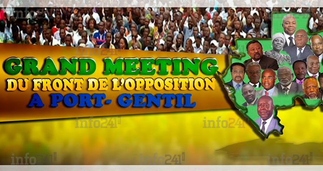 L’opposition gabonaise annonce un grand meeting ce samedi à Port-Gentil