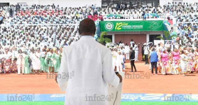 12e congrès du PDG : Ali Bongo tente de justifier ses « réussites » à la tête du Gabon