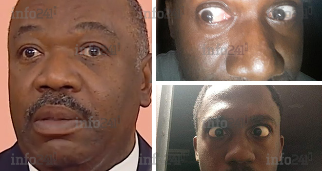 Les internautes Gabonais tournent en dérision les yeux d’Ali Bongo malade
