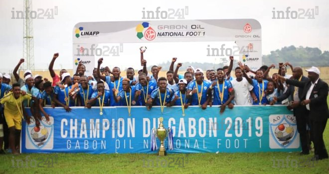 National Foot 1 : l’AO CMS sacré champion du Gabon 2019 !