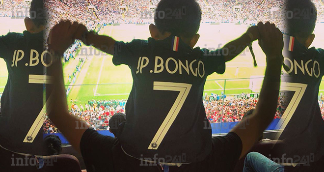 Les Bongo ont assisté de père en petit-fils à la finale de la Coupe du monde de football !
