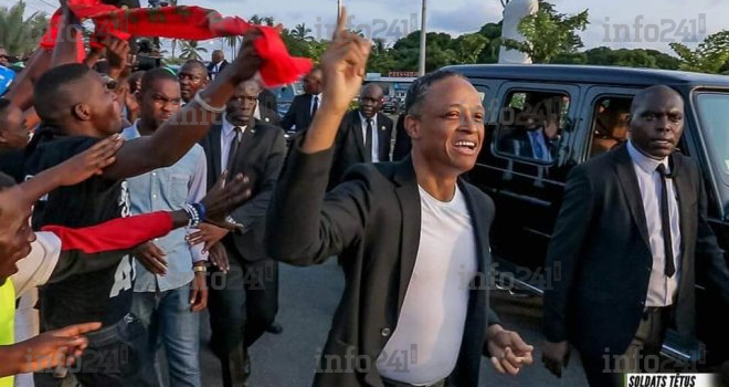 L’opposant Franck Nguema en extase pour le retour d’Ali Bongo à Libreville