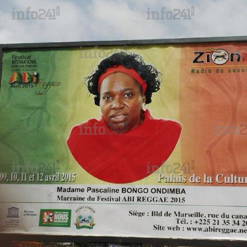 Pascaline Bongo marraine de la première édition du festival Abi Reggae