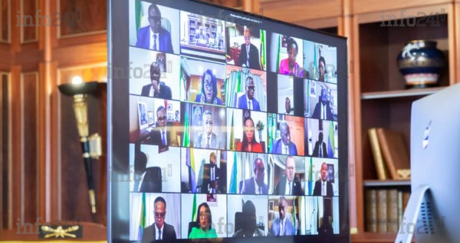 Un nouveau conseil des ministres virtuel convoqué pour ce mardi matin à Libreville