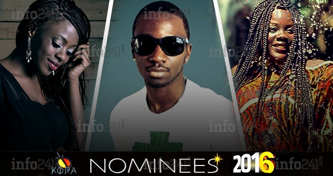 Six artistes gabonais nominés aux Kora Music Awards 2016