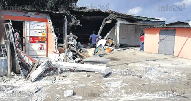 Faits divers : Un semi-remorque de la Sobraga finit sa course dans un magasin à Sotega