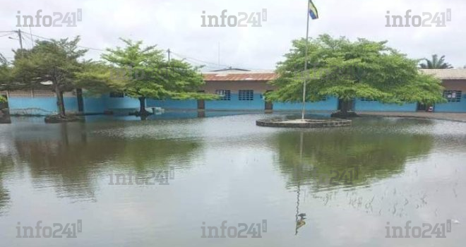 Port-Gentil : Plusieurs établissements scolaires inondés après le passage d’une pluie