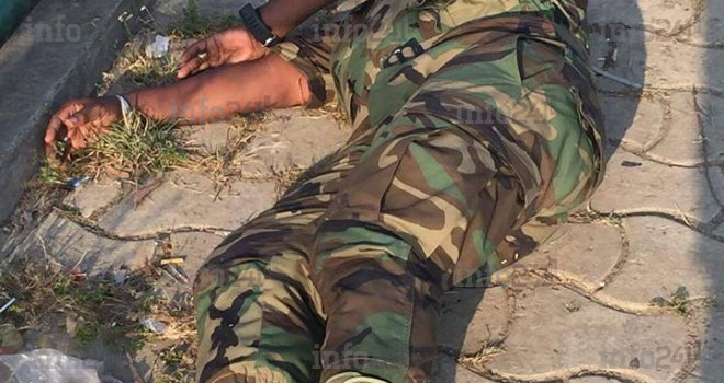 Un militaire gabonais retrouvé ivre-mort sur la voie publique&nbsp;!
