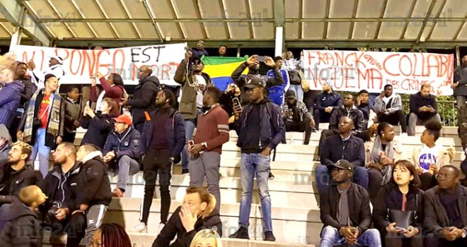 Gabon vs Burkina Faso : des activistes s’invitent avec leur opération « Ali Bongo est mort »