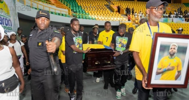 Obsèques nationales d’Aaron Boupendza : le Gabon dit adieu à son fils prodige