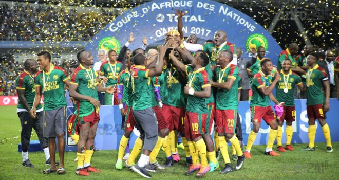 Le Cameroun s’empare du trophée final de la CAN Gabon 2017 à Libreville