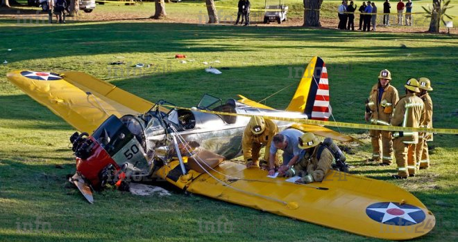 USA : Harrison Ford victime d’un accident d’avion en Californie
