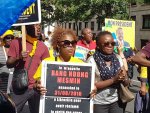 49e semaine de protestation de la diaspora gabonaise contre le hold-up électoral d'Ali Bongo