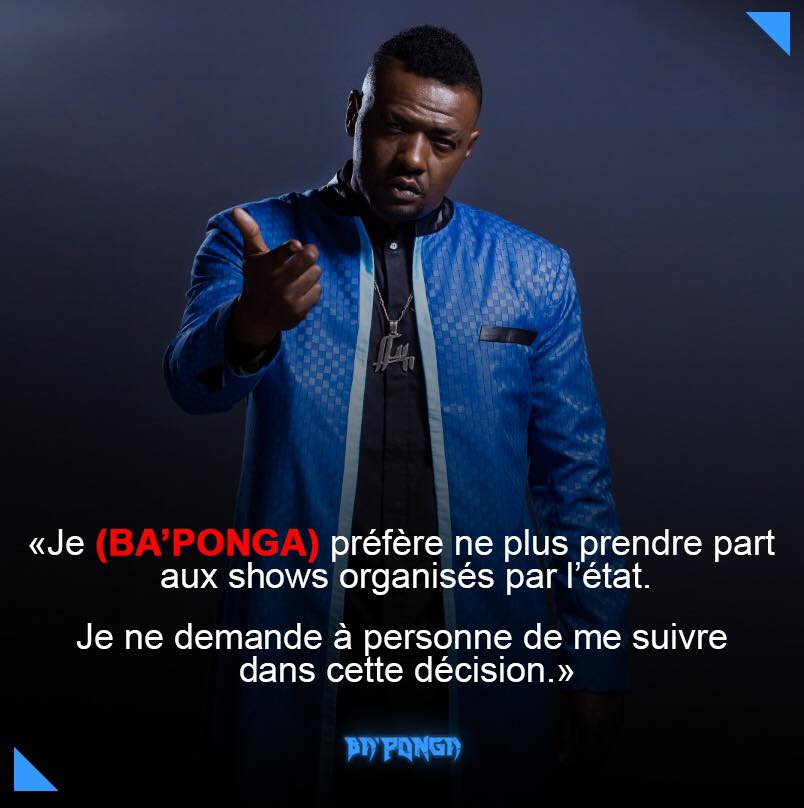 Statut de l'artiste au Gabon : Ba'Ponga dénonce la "moquerie" des autorités