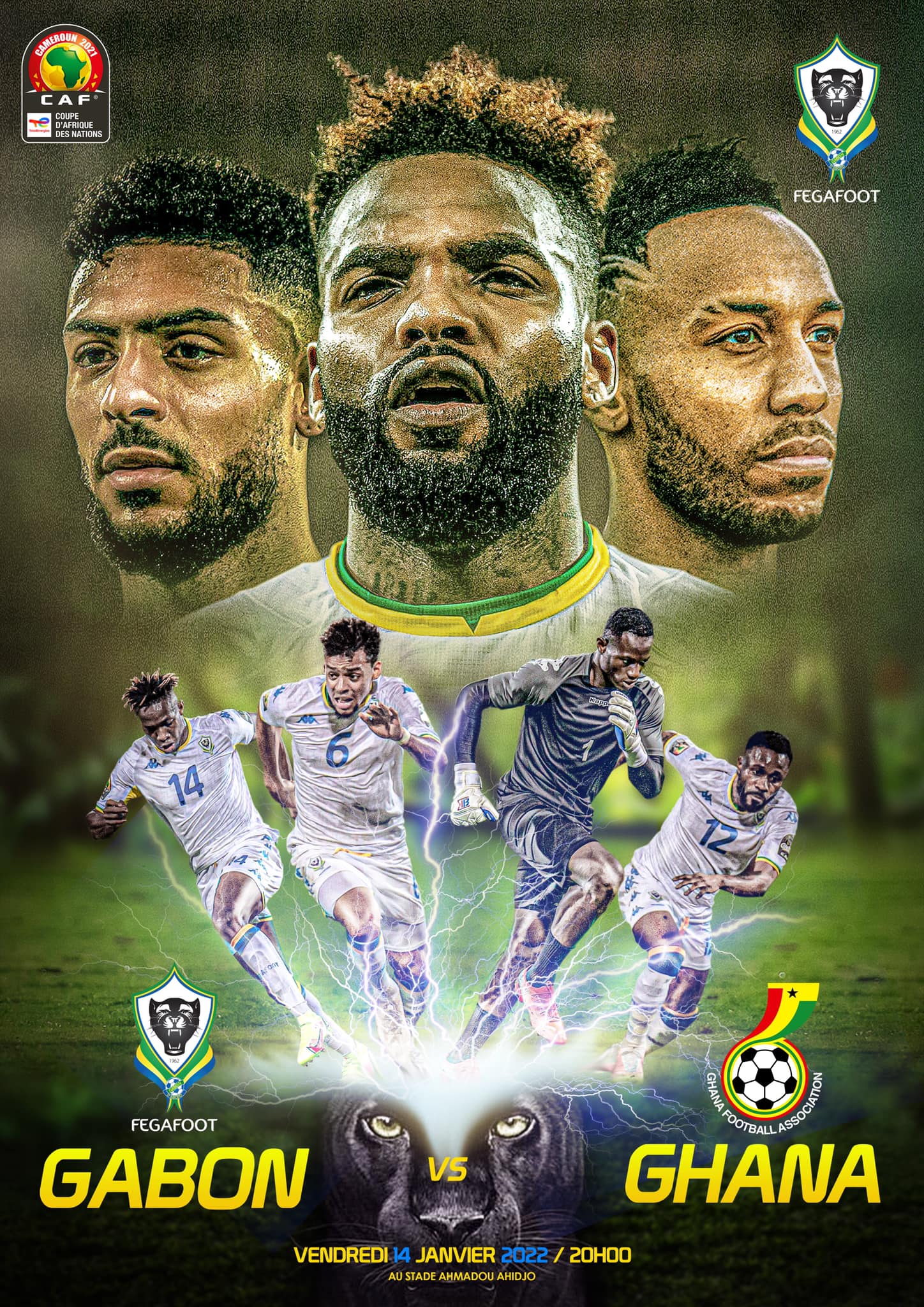 CAN 2021 : Le Gabon condamné à battre le Ghana ce vendredi soir sinon rien !