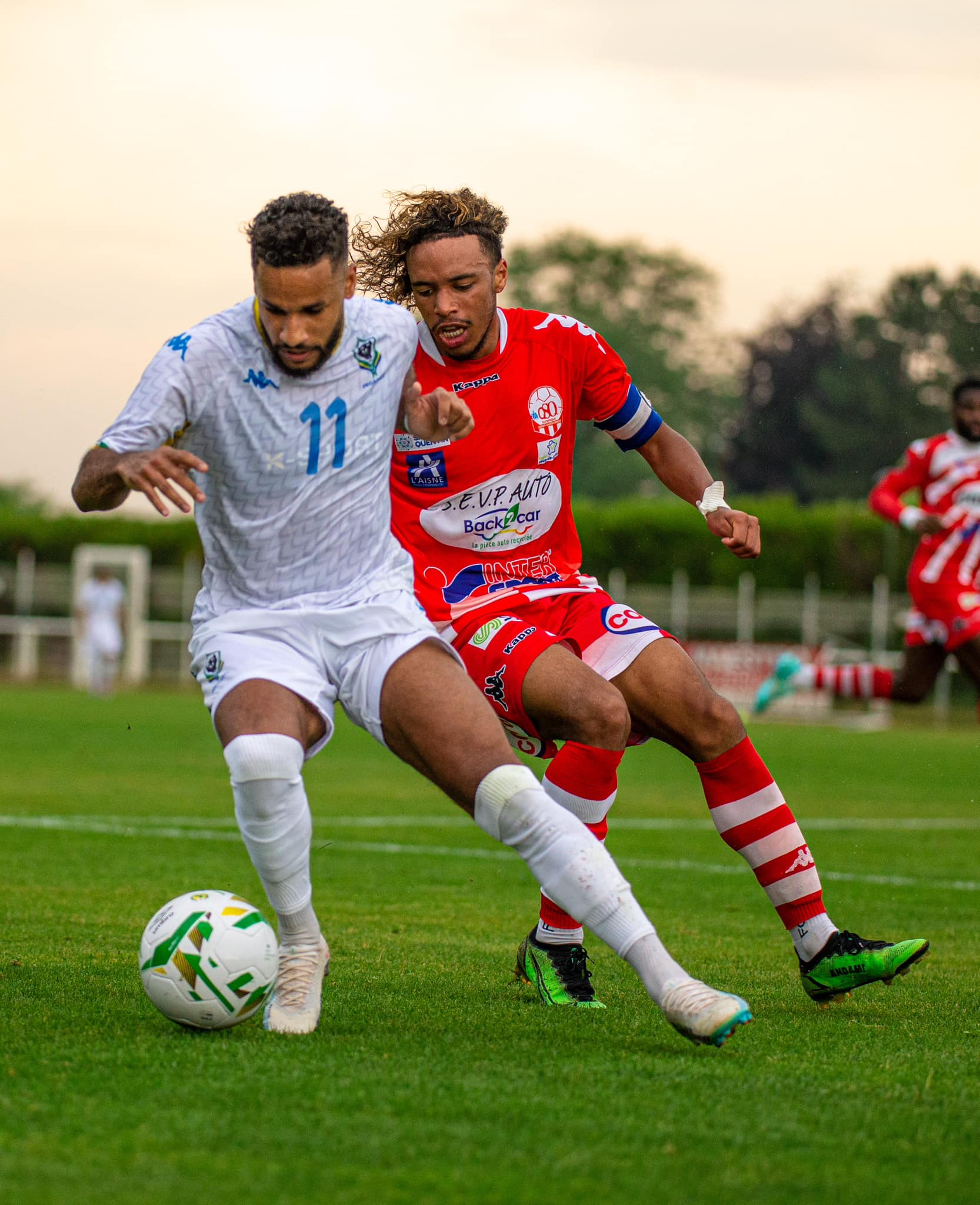 Match amical : le Gabon écrase facilement en France une petite équipe de 4e division