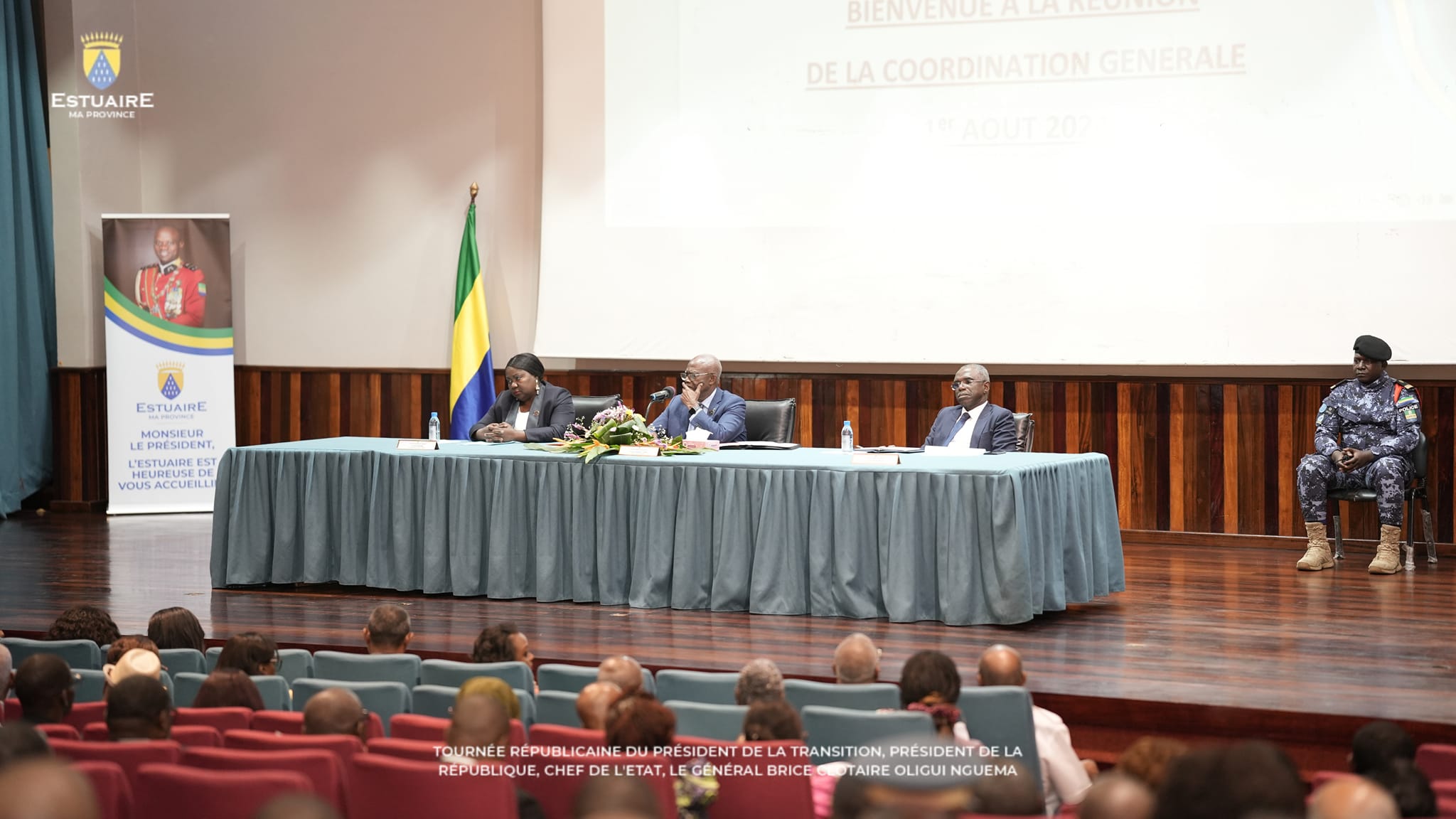 Oligui Nguema dans l'Estuaire : la tournée de 4 jours reprogrammée à compter du 12 août !