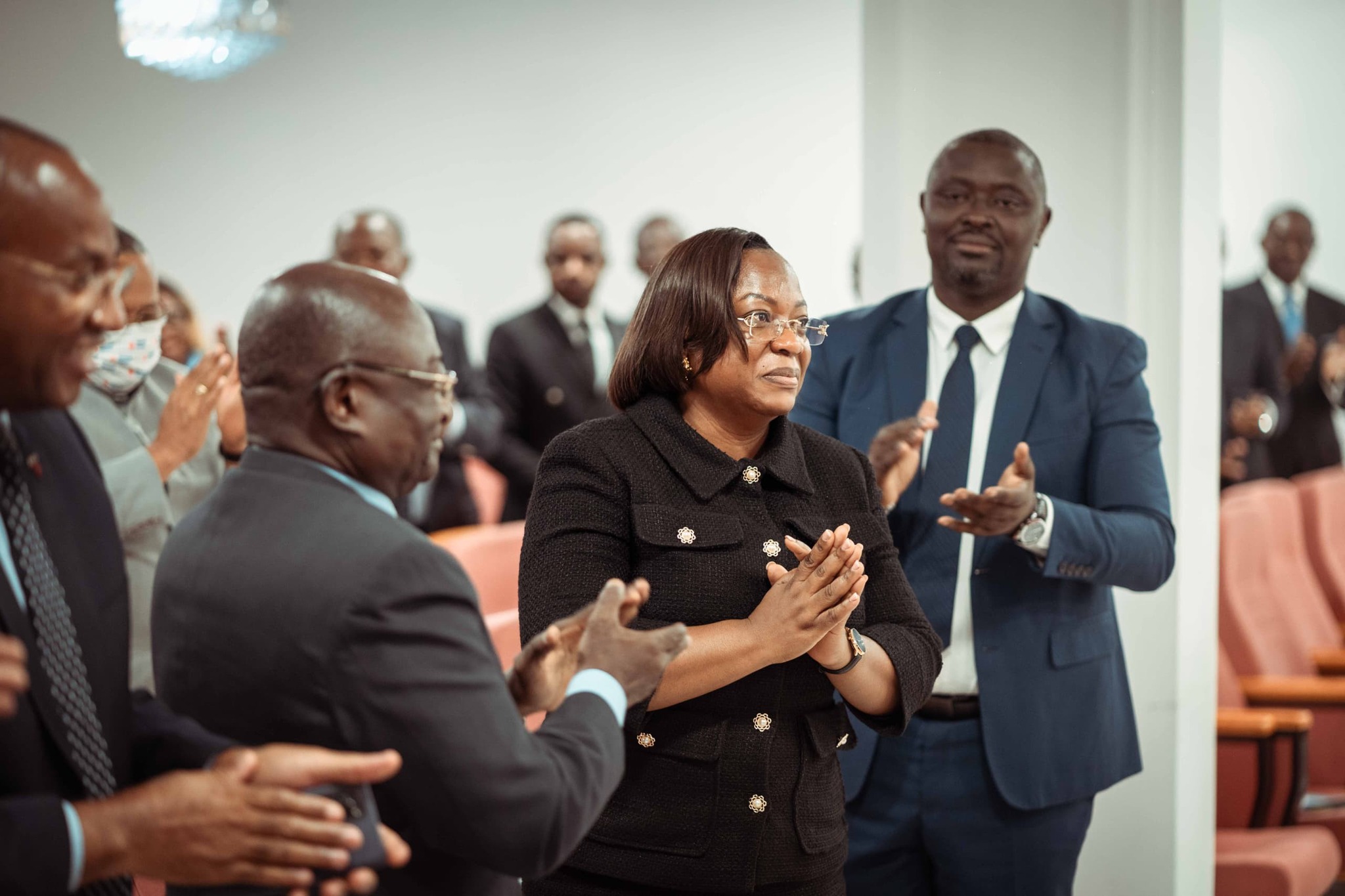 Gabon : Sans adversaire et à huis clos, Huguette Nyana Ekoume élue présidente du Sénat