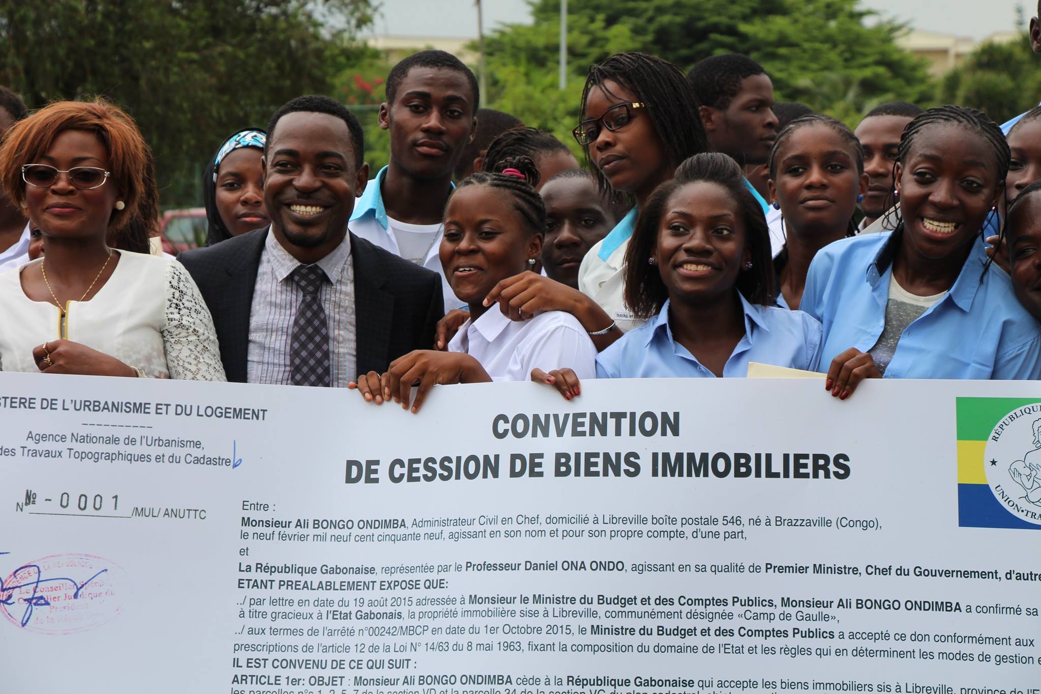 Étonnante confusion de genre lors de la cession de la résidence Oyo à l'Etat gabonais