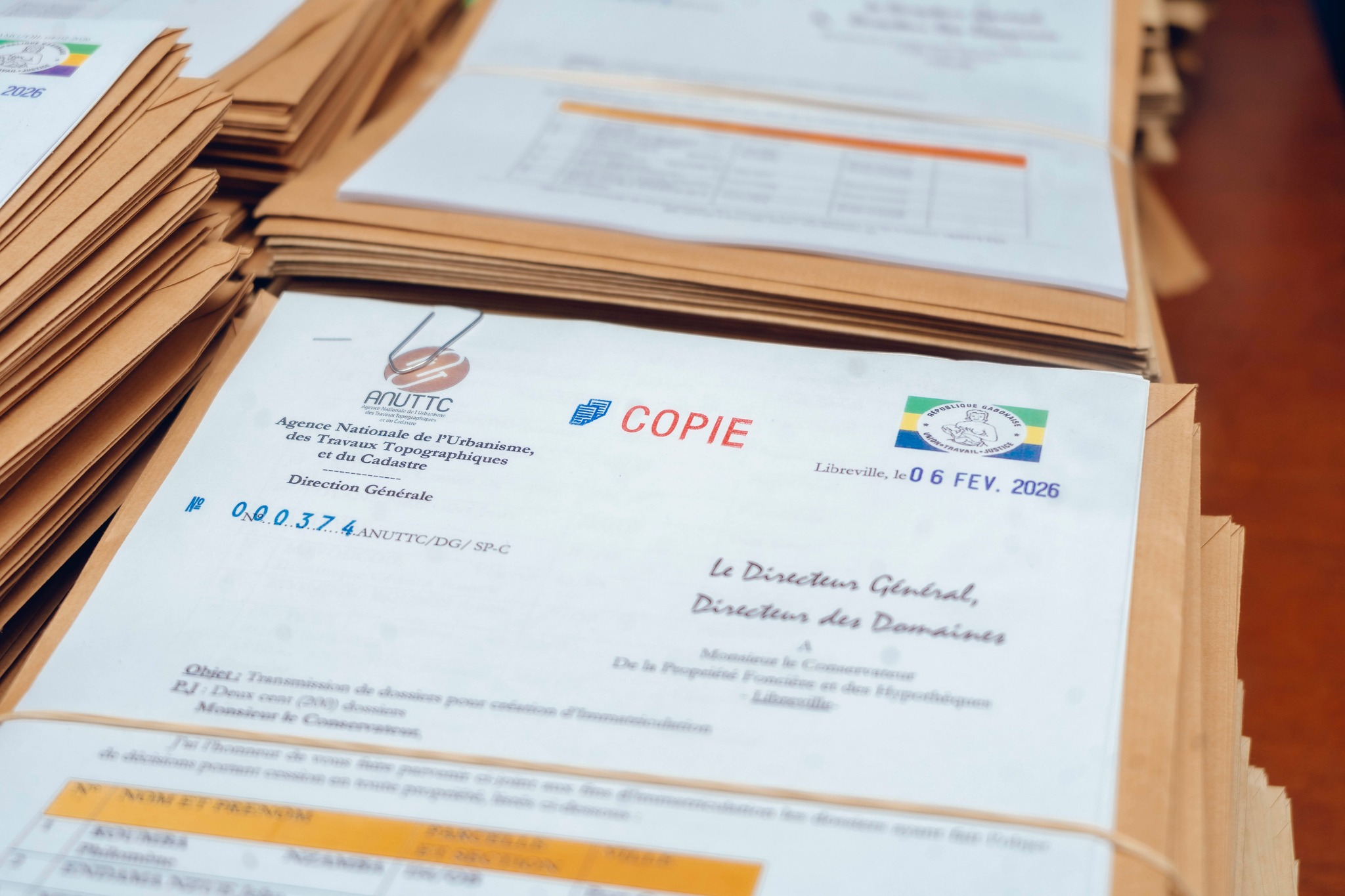 Gabon : Vers la délivrance record de plus de 5 000 titres fonciers