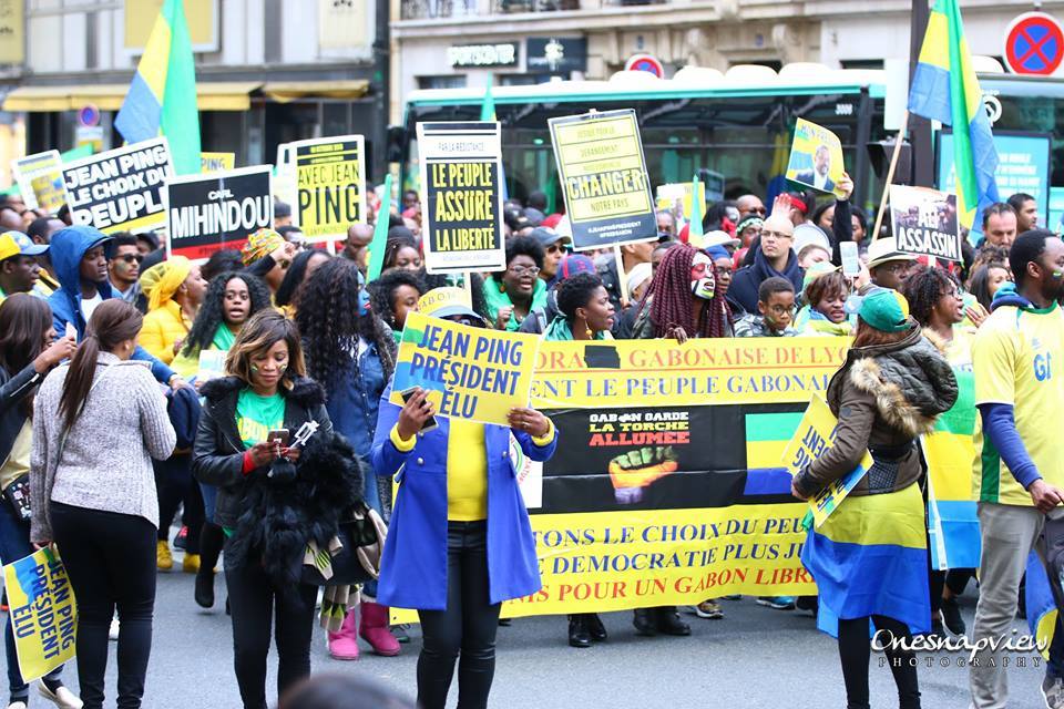  La diaspora gabonaise de Lyon pour un «Gabon libre» structure sa résistance 
