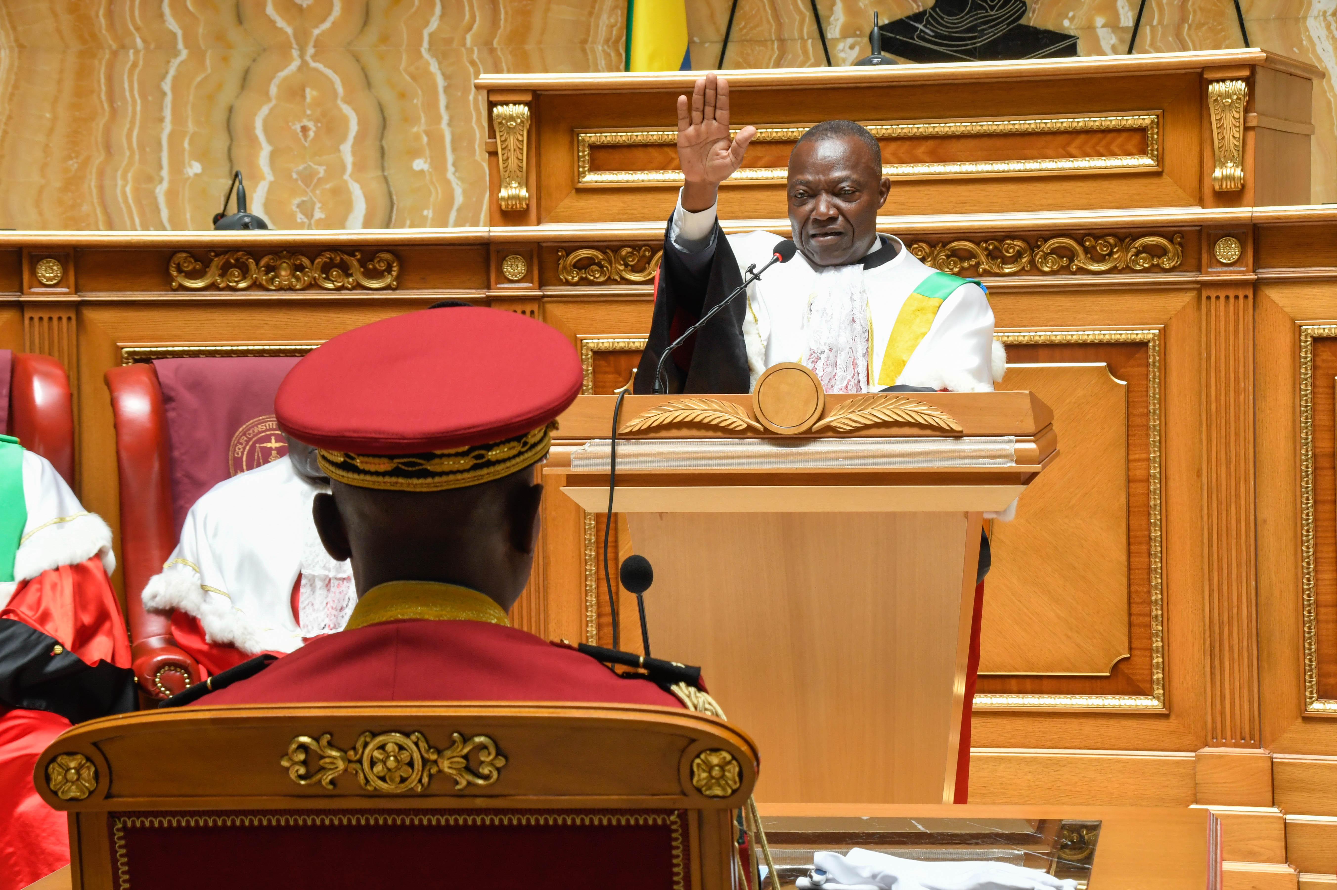 La nouvelle cour constitutionnelle gabonaise de transition enfin en service !