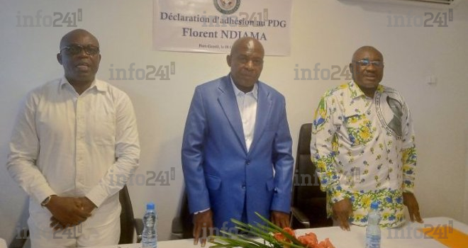 Port-Gentil : Florent Ndiama claque la porte de l’US de Moukagni Iwangou pour le PDG