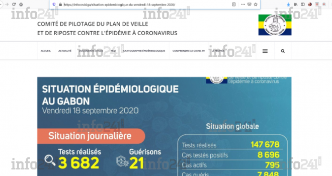 Le site officiel du Copil Coronavirus suspendu depuis 5 jours pour impayés ?