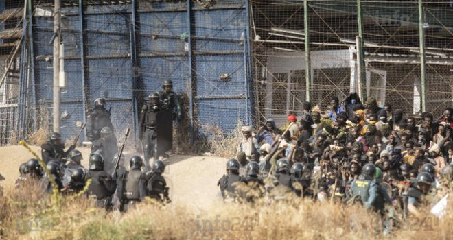 Maroc : 40 personnes arrêtées après des affrontements entre migrants et policiers