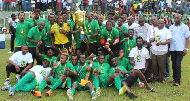 Play-offs National Foot : l’AS Mangasport et l’AS Dikaki sacrés champions 2018 !