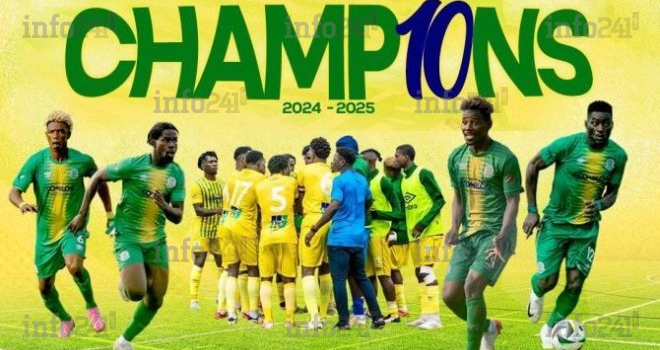National Foot 1 : Mangasport déjà sacré champion 2025 du Gabon à six journées du terme