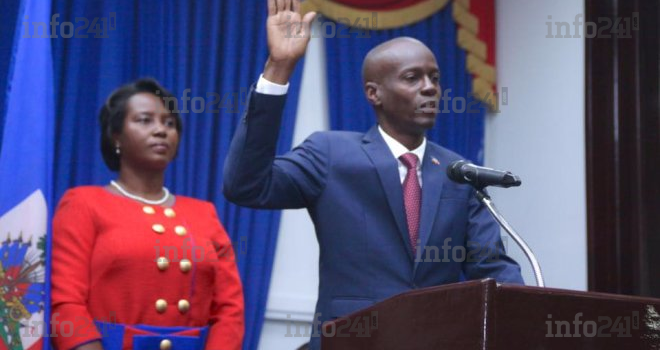 Haïti : le président Jovenel Moïse prête serment