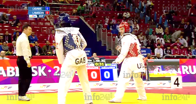 Mondiaux de taekwondo : les trois premiers combats d’Anthony Obame en vidéos